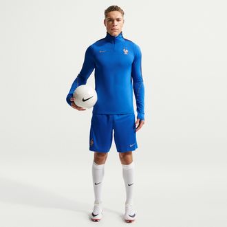 Nike FFF Strike Nike Mens Dri-FIT Soccer Knit Shorts in Blue | IB4609-480
