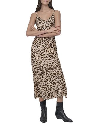 DKNY Dkny Washer Satin Bias Slip Dress