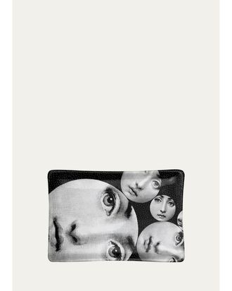 Fornasetti Rectangular Ashtray - Tema E Variazioni N.242