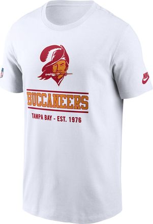 Nike Tampa Bay Buccaneers Essential Nike Mens Dri-FIT NFL T-Shirt in White | 02ET10AQ8B-TC1