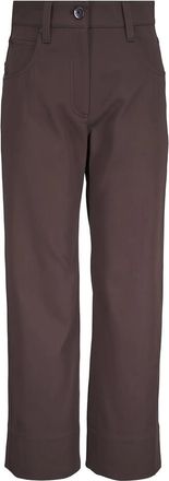 Brunello Cucinelli Pocketed Cotton Trousers