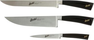 Berkel Elegance Set De 3 Cuchillos Cocinero Negro - Berkel