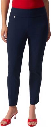 Joseph Ribkoff Slim Ankle Length Trouser In Midnight