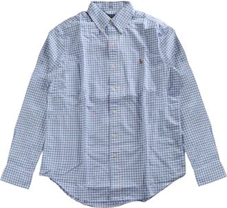 Polo Ralph Lauren check-print cotton shirt - Blu