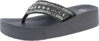 Yellow Box Womens Patience Sandal In Gray