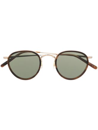 Oliver Peoples Occhiali da sole tondi Mp-2 - Marrone