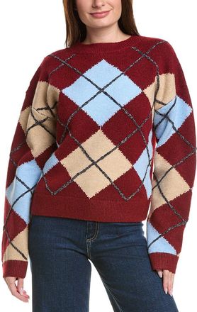 English Factory Argyle Sweater