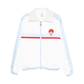 Casablanca Hybrid Jacket - male - Casablanca - Light Jackets - White - L - Jackets