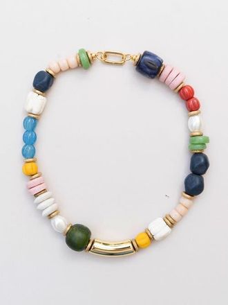 By Lilla Vintage Necklace in Multi at Nordstrom, Size 16