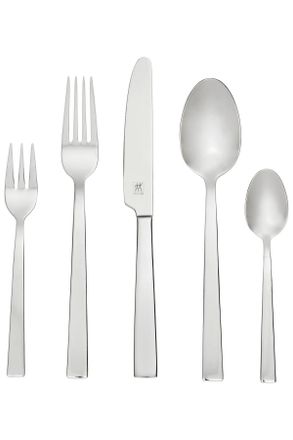 Zwilling Besteckset, Silberfarben, Metall, 30-teilig, Besteck, Besteck-Sets