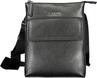Calvin Klein Polyester Schoudertas - Heren - Schoudertassen - Zwart - ONE Size - Polyester - Tassen