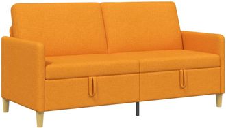 vidaXL Sof&aacute; Con Almacenamiento Amarillo Oscuro 172 X 78 X 87 Cm Vidaxl