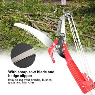 OEM Tijeras De Podar De Cuatro Ruedas De Alto Rendimiento Sin P&eacute;rtiga Para Jardiner&iacute;a Y Arboricultura --crezuo