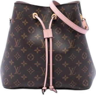 Louis Vuitton Pre-owned Neonoe - Dames - Vintage Tas - Bruin - ONE Size - Leer - Vintage