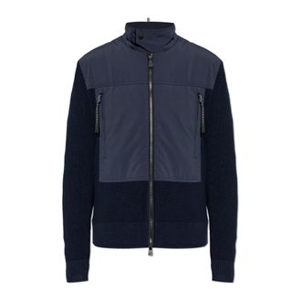 Moncler Light Jackets, male, Blue, Size: 2XL Day-Namic Sweatshirt