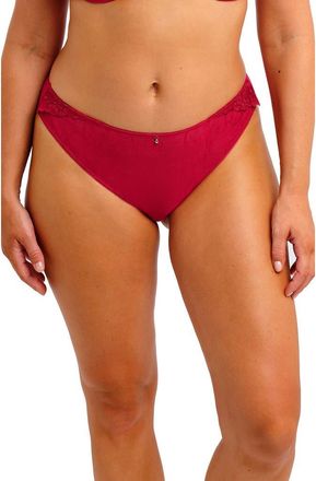 Fantasie Portia Brazilian Cut Briefs in Red at Nordstrom, Size X-Large