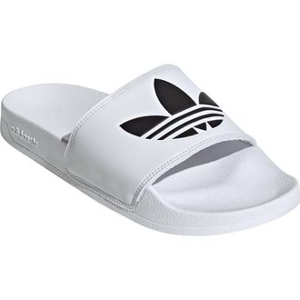 adidas Adilette Lite Sport Slide in Ftwwht/cbl at Nordstrom, Size 11