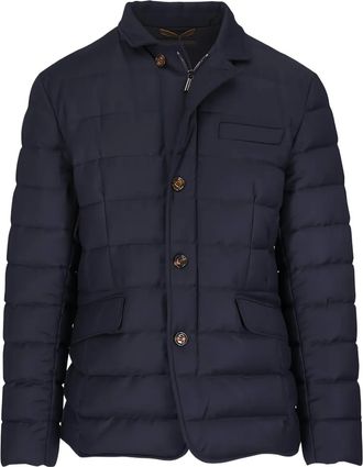 Moorer Giacca trapuntata ZAYN-L - Blu