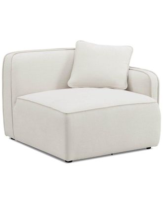 TOV Furniture Tov Furniture Travie Upcycled Linen Raf Corner Chair