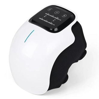 OEM Masajeador El&eacute;ctrico Para Rodillas, Codos Y Piernas Con Calefacci&oacute;n Infrarroja - Alivio Eficaz Del Dolor Y Confort, Blanco