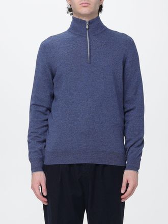 Brunello Cucinelli Dolcevita slim fit in cashmere con mezza zip