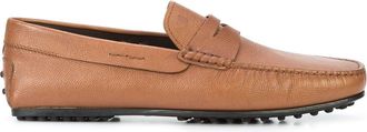Tod's City Gommino driving shoes - Bruin