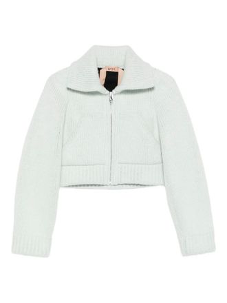 N&deg;21 zip cardigan - Green