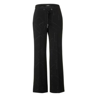 Cecil Dames, Broeken, Zwart, Maat: 2XL