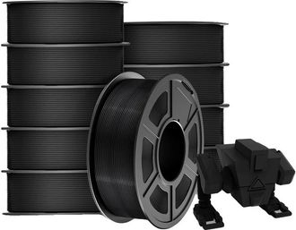 OEM Filamento Para Impresora 3d, Alta Resistencia, Rendimiento Sin Obstrucciones, Plaplus-negro 11kg