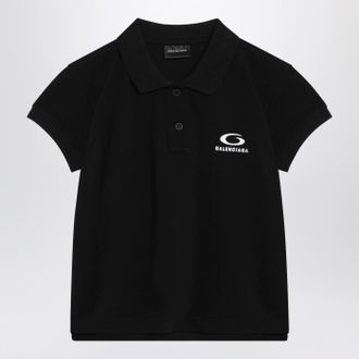Balenciaga Black Laurel Classic Polo