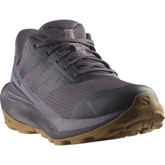 Salomon Wanderschuh SALOMON ELIXIR TOUR WATERPROOF, Damen, Gr. 39, grau (nine iron), Textil, Schuhe Wanderschuh, wasserdicht
