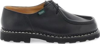 Paraboot Leren Veterschoenen - Heren - Veterschoenen - Zwart - 43 EU - Leer - Schoenen