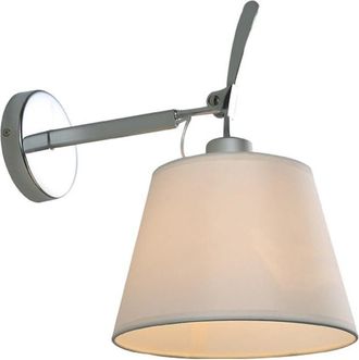 OEM Aplique De Pared De Tela Blanca Con Pantalla Ajustable Para Sala De Estar, Restaurante, Estudio, Pasillo, Dormitorio, E27, Exterior, Pasillo, Terraza,