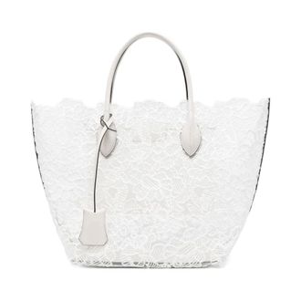Ermanno Scervino Tote Bags, female, White, Size: ONE SIZE Ermanno Scervino Bags.. White