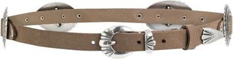 B.Belt Bb 1060L18 Leren Riem - Dames - Riemen - Bruin - 75 CM - Leer - Accessoires
