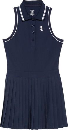 Sporty & Rich Pleated Sleeveless Mini Dress