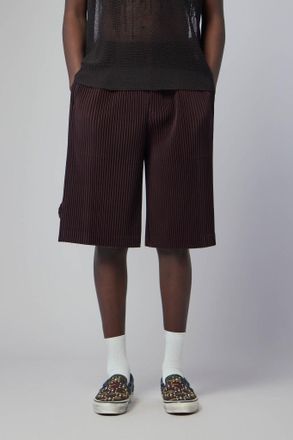 Homme Pliss&eacute; Issey Miyake Ribbed Cargo Pants
