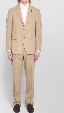 Lardini virgin wool single breasted suit