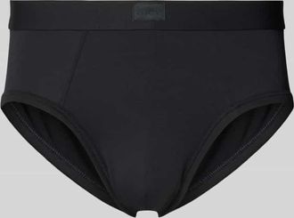 Mey Mey Slip mit elastischem Bund und Label-Patch in Black, Gr&ouml;&szlig;e XXL