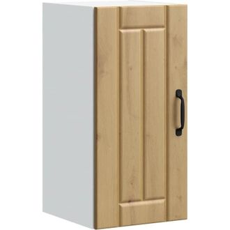 vidaXL Pensile da Cucina Lucca Rovere Artigianale in Legno Multistrato - Vidaxl