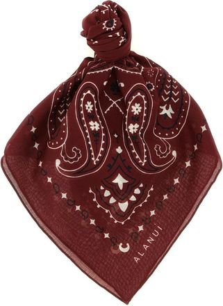 Alanui Accessoires, Dames, Rood, ONE Size, Katoen, Bandana