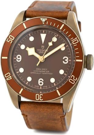 Tudor Pre-owned Tudor Black Bay Bronze Automatic Chronometer Brown Dial Mens Watch 79250BM