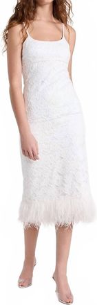LIKELY Mari Midi Dress In White