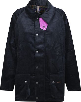 Barbour X Paul Smith Cord Beauf Tartan-Lined Corduroy Jacket