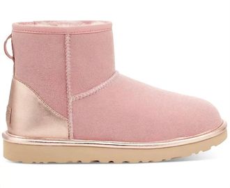 UGG Womens Classic Mini Shine Boot In Shell