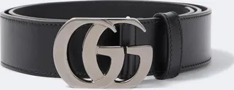 Gucci Cintur&oacute;n Cut GG Marmont de piel