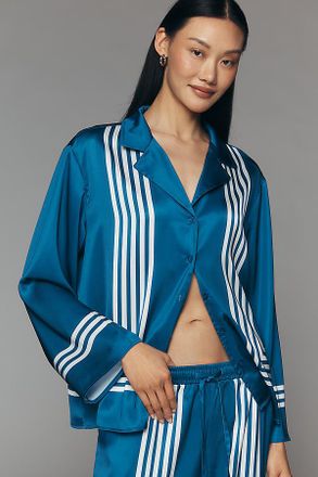 Glamorous Plus Satin Buttondown Shirt