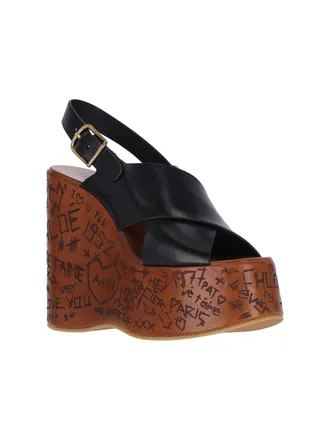 Chlo&eacute; Womens Chlo&egrave; With Heel Black Upper: Cow Leather