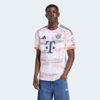 adidas Fussballtrikot ADIDAS PERFORMANCE FCB A JSY, Herren, Gr. XXL, weiss (wei&szlig;), Obermaterial: 100% Polyester, Rundhals, Trikots Fussballtrikot
