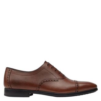 Ferragamo Ferragamo Mens Brown Derby Oxfords & Derbys